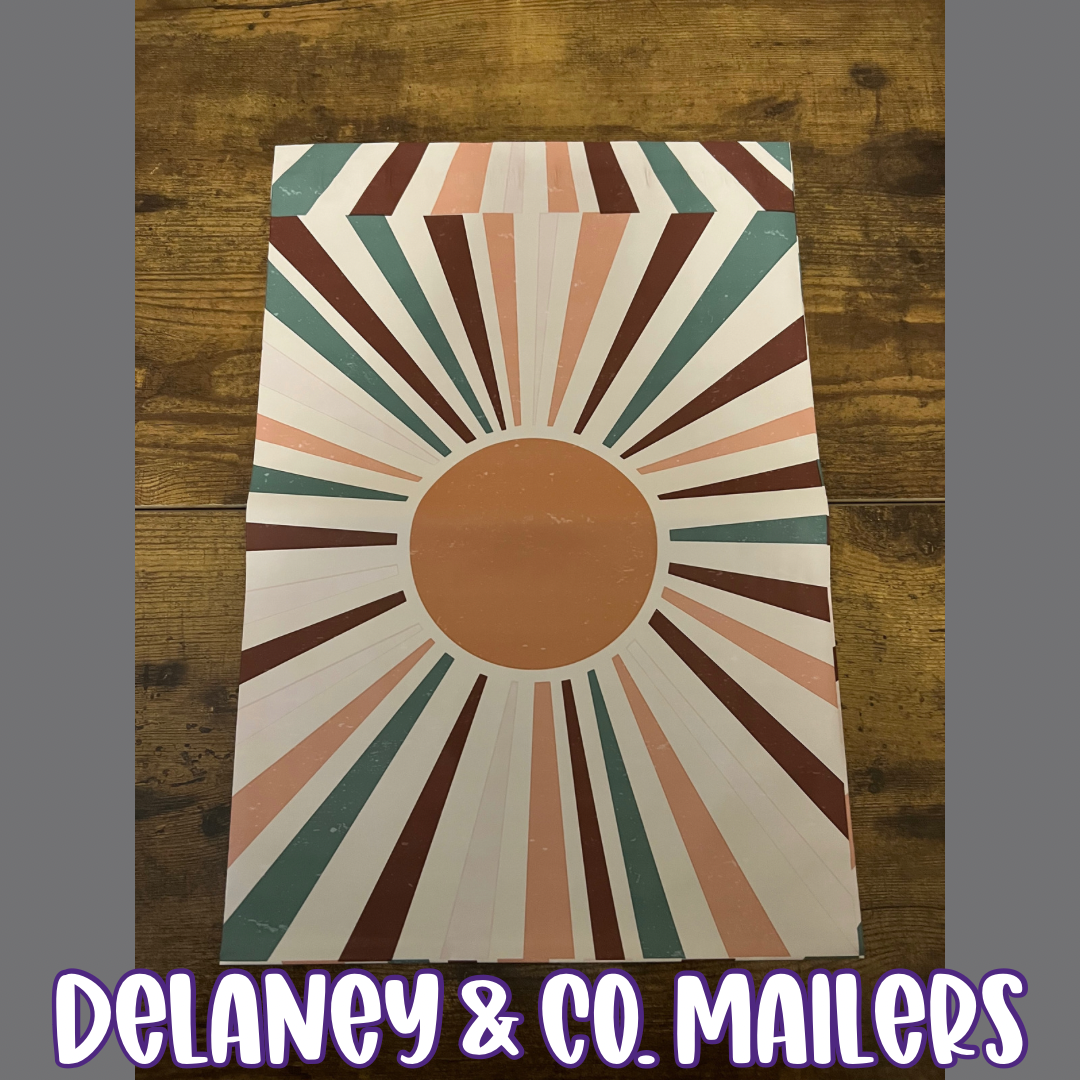19x24 Boho Sun Polymailer