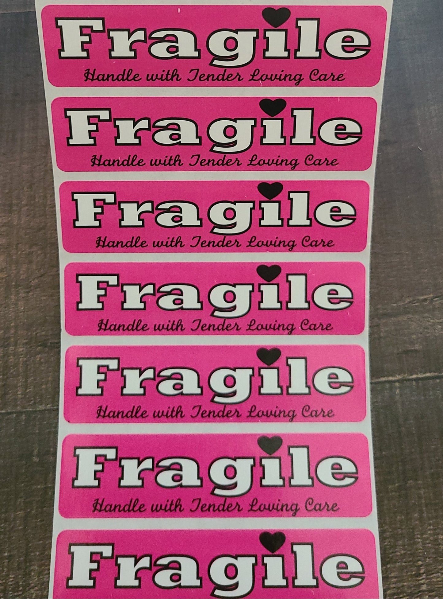 Fragile Stickers
