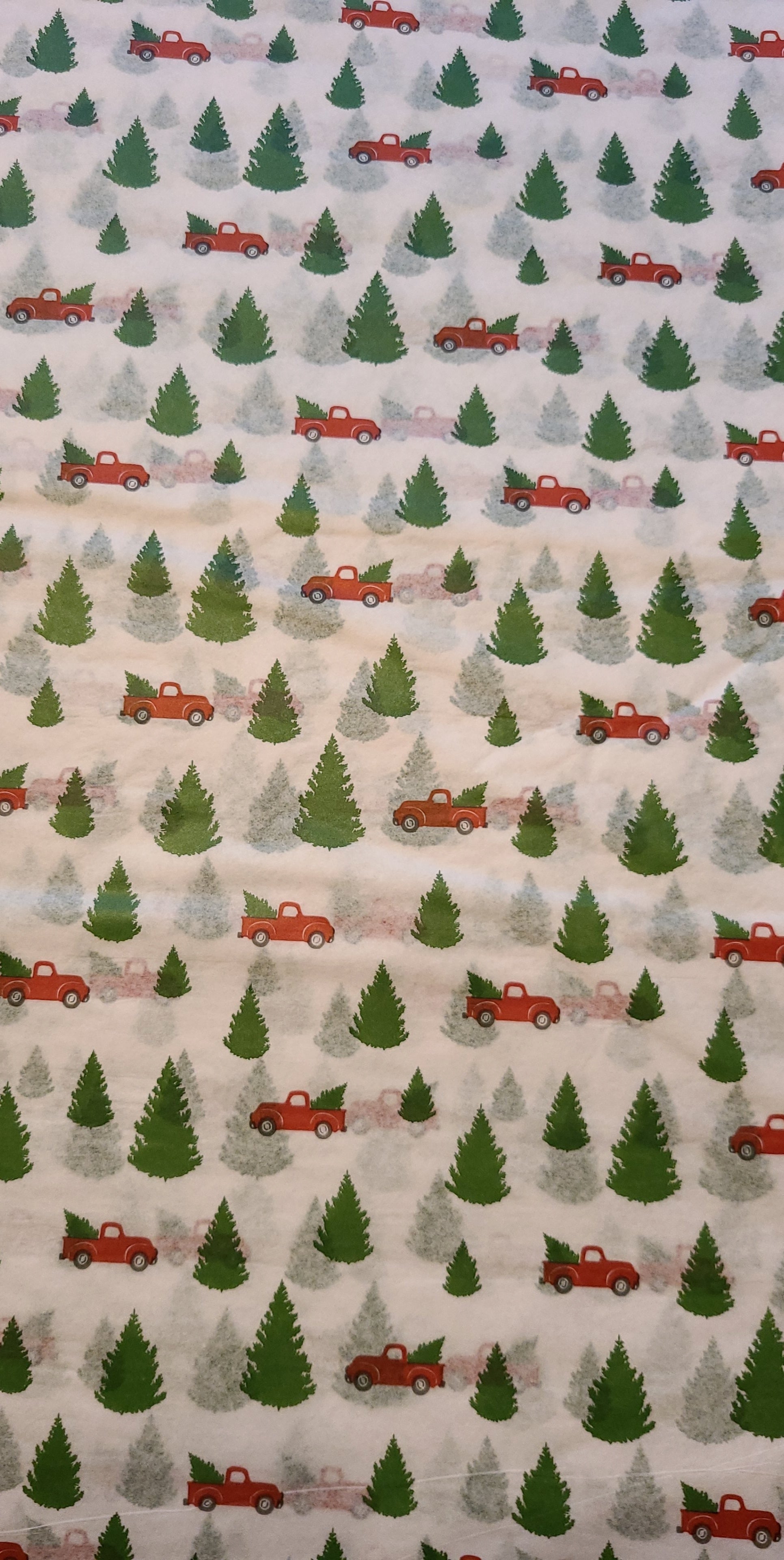 Tissue Paper - Tree Farm / Red Truck [12] – Delaney & Co. Mailers