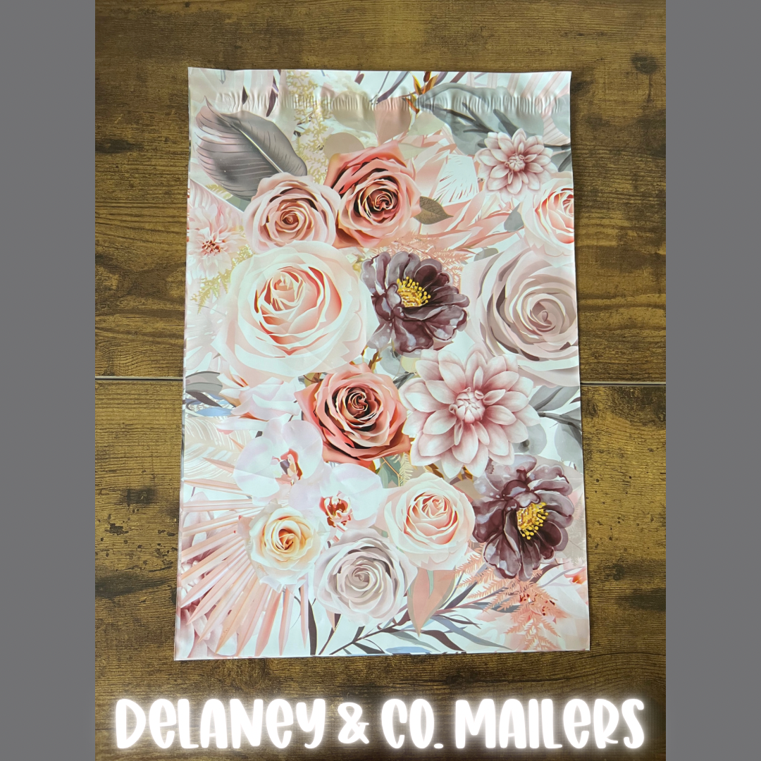 19x24 Rose Bouquet Polymailer