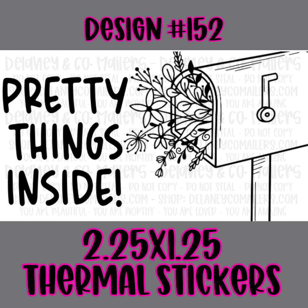 Miscellaneous - 2.25x1.25 Thermal Pkg. Stickers