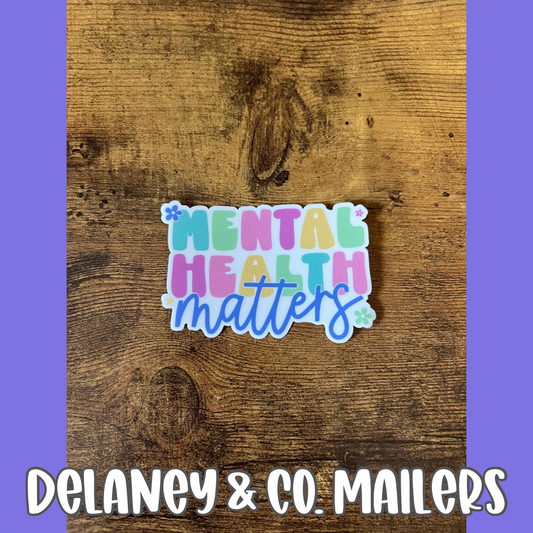 Mental Health Matters - Pastel [Vinyl Sticker]