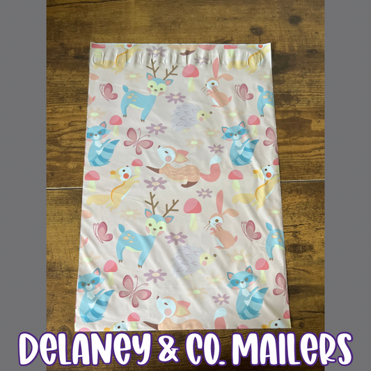 10x13 Woodland Critters Polymailer [10]