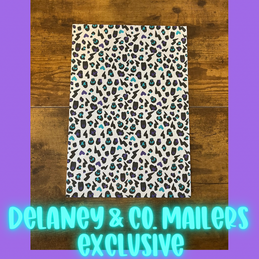 10x13 Death Leopard Polymailer - DCM Exclusive