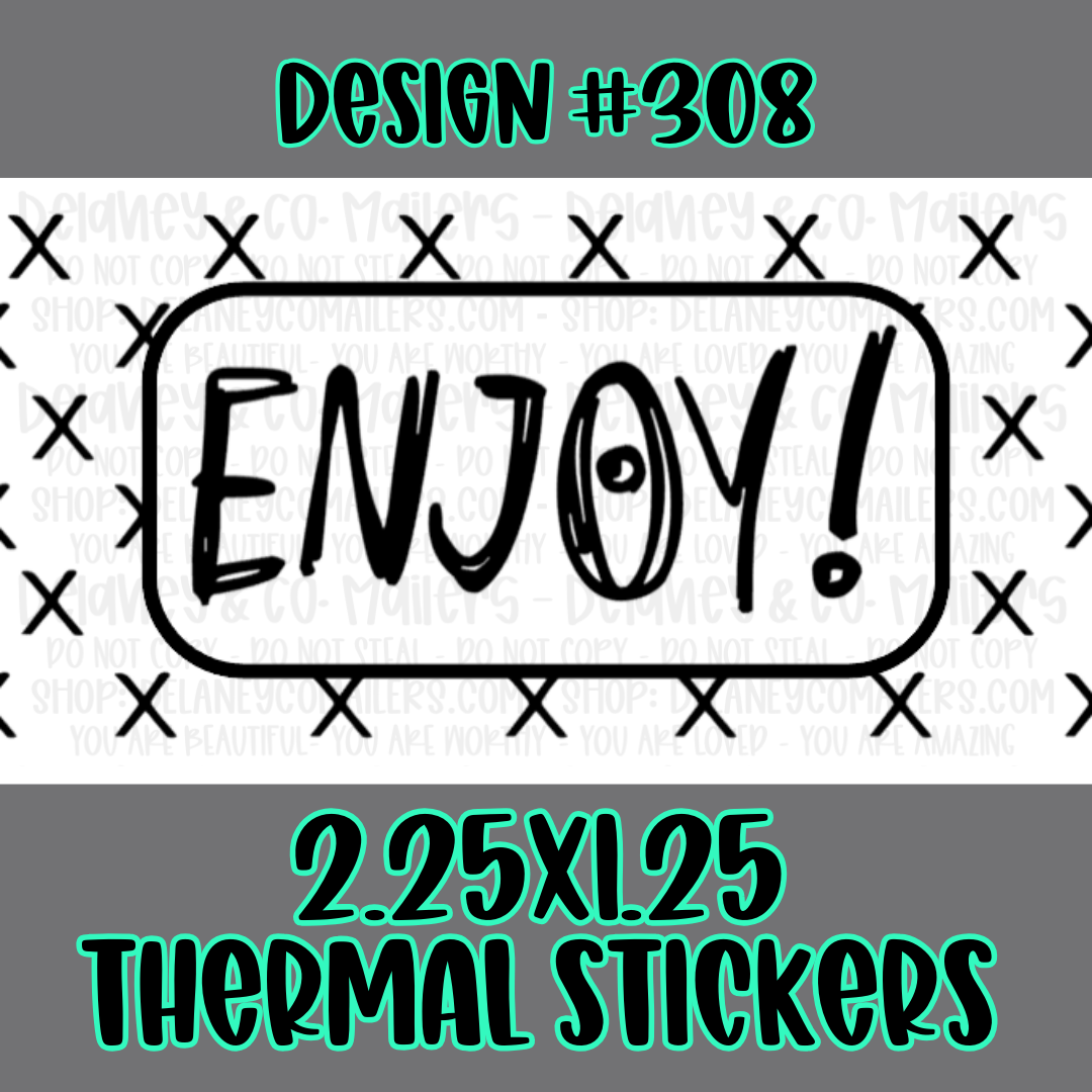 Miscellaneous - 2.25x1.25 Thermal Pkg. Stickers