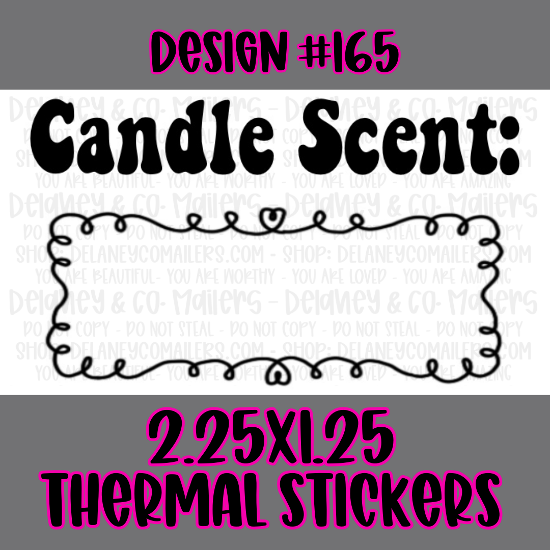 Miscellaneous - 2.25x1.25 Thermal Pkg. Stickers