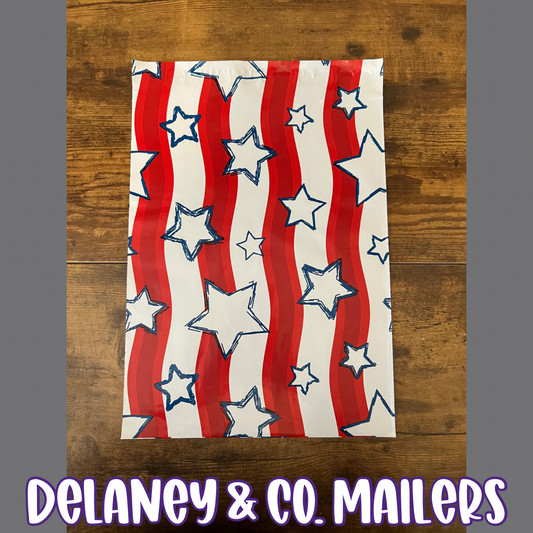 10x13 Stars & Stripes Polymailer [10]