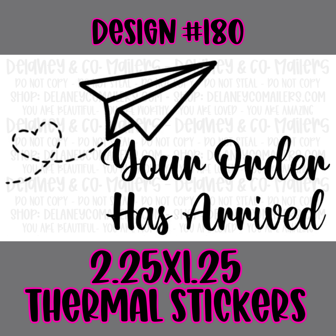 Miscellaneous - 2.25x1.25 Thermal Pkg. Stickers