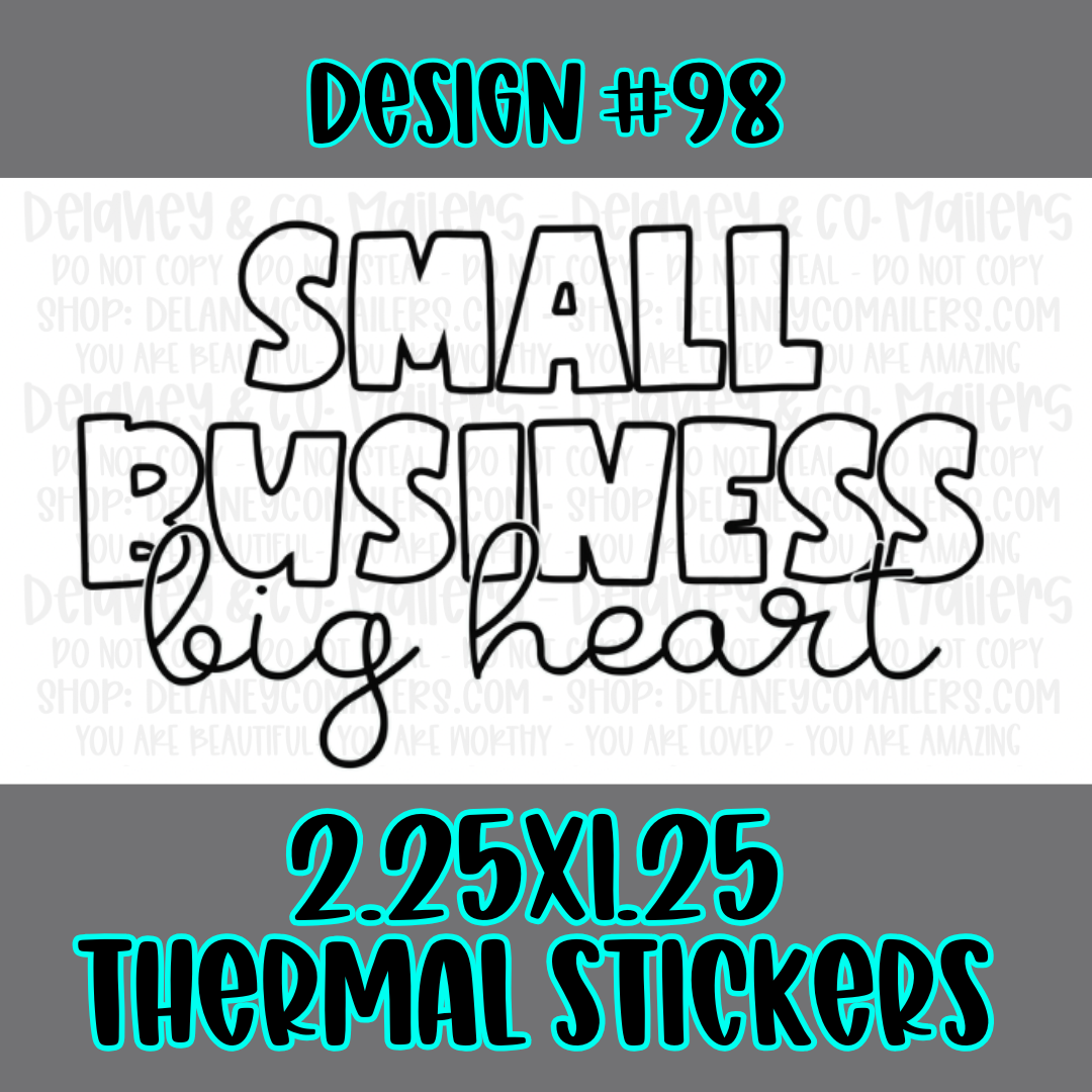 Miscellaneous - 2.25x1.25 Thermal Pkg. Stickers