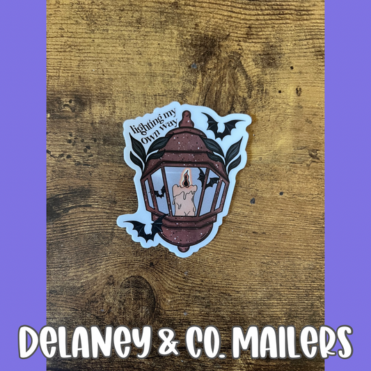 Lighting My Own Way [Vinyl Sticker]