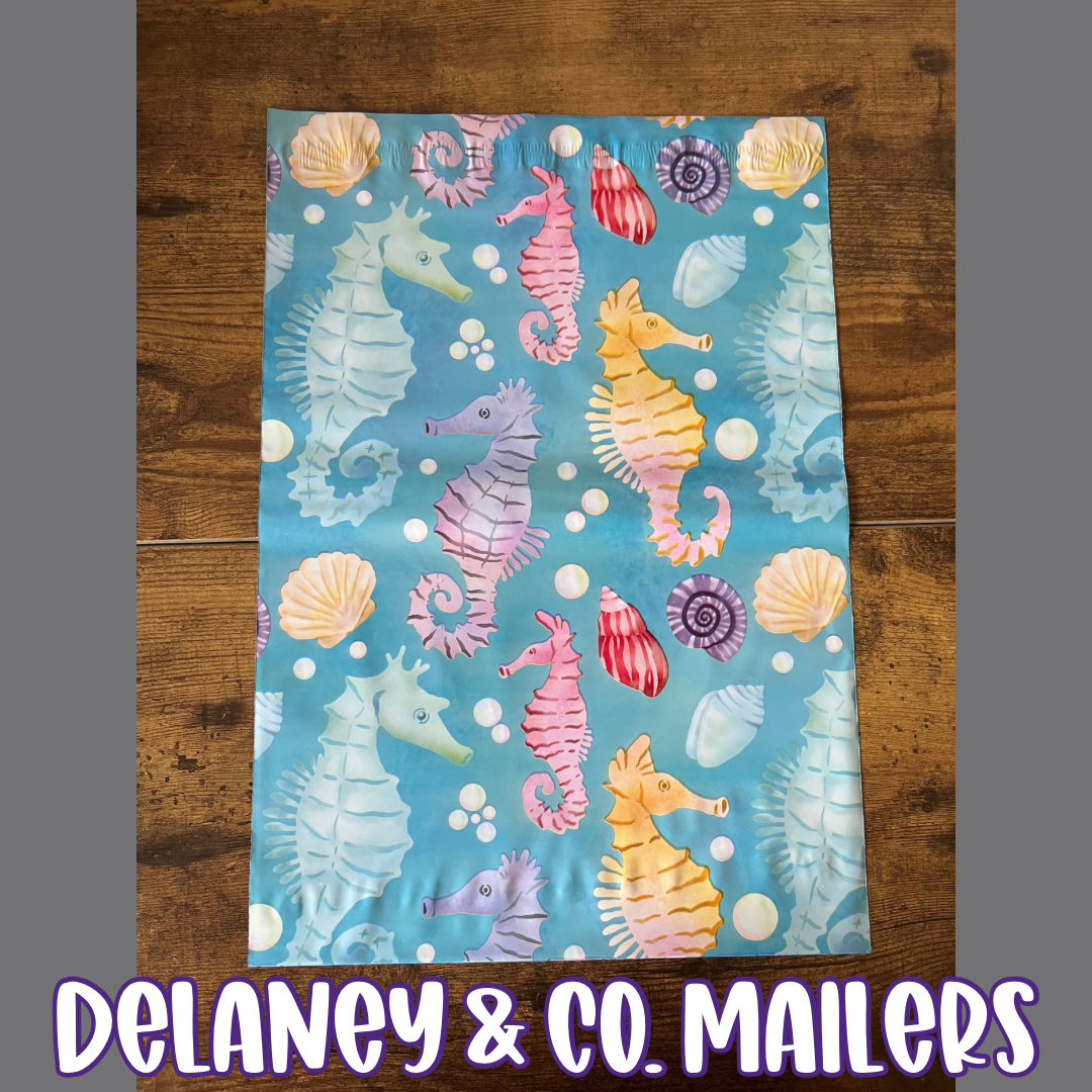 10x13 Seahorse Polymailer [10]