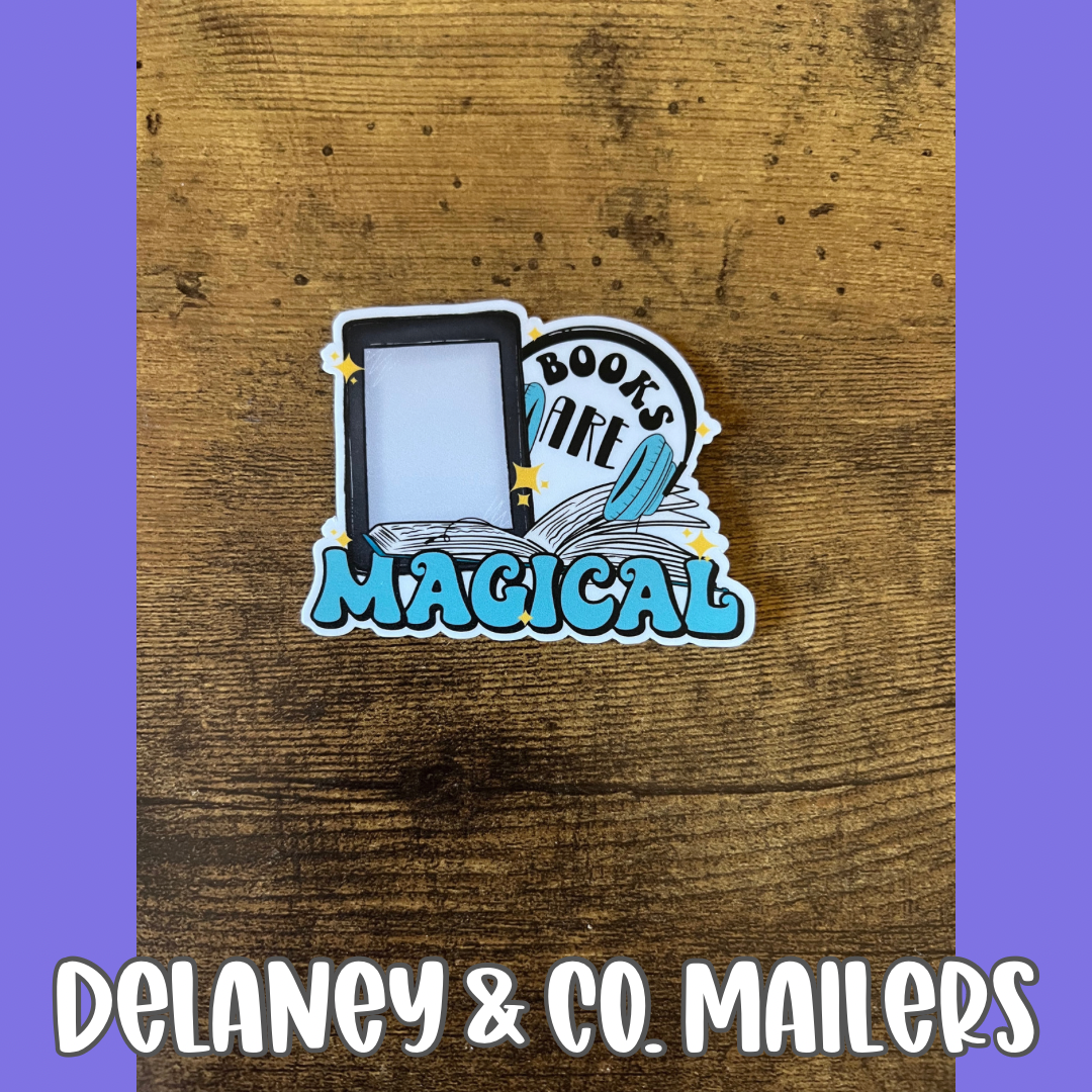 Books Are Magical [Vinyl Sticker]