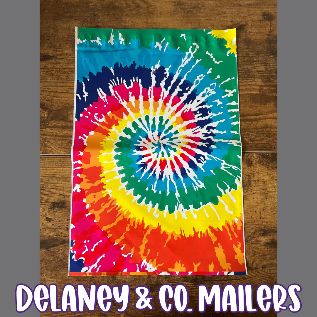 10x13 Tie Dye Polymailer [10]