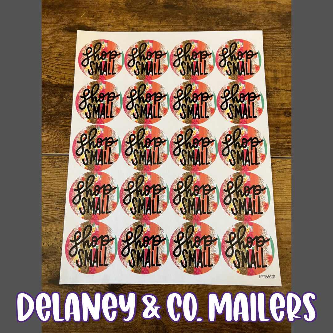 Shop Small Stickers