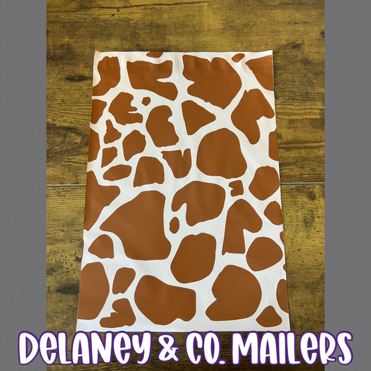 10x13 Giraffe Print Polymailer [10]