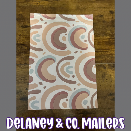 10x13 Boho Rainbow Polymailer [10]