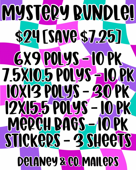 Mystery Bundle [Polymailers|Stickers|Merch Bags]