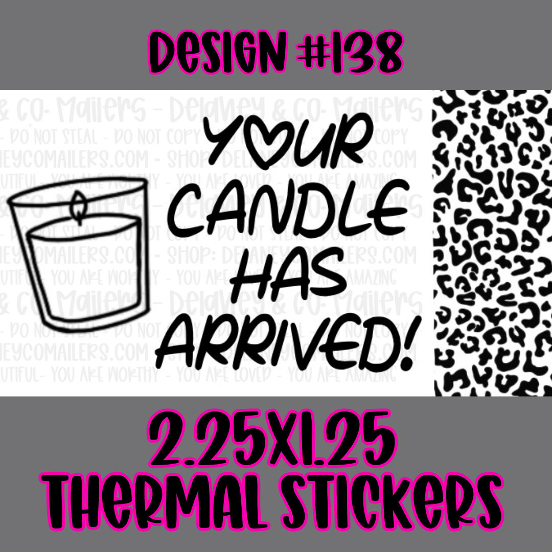 Miscellaneous - 2.25x1.25 Thermal Pkg. Stickers