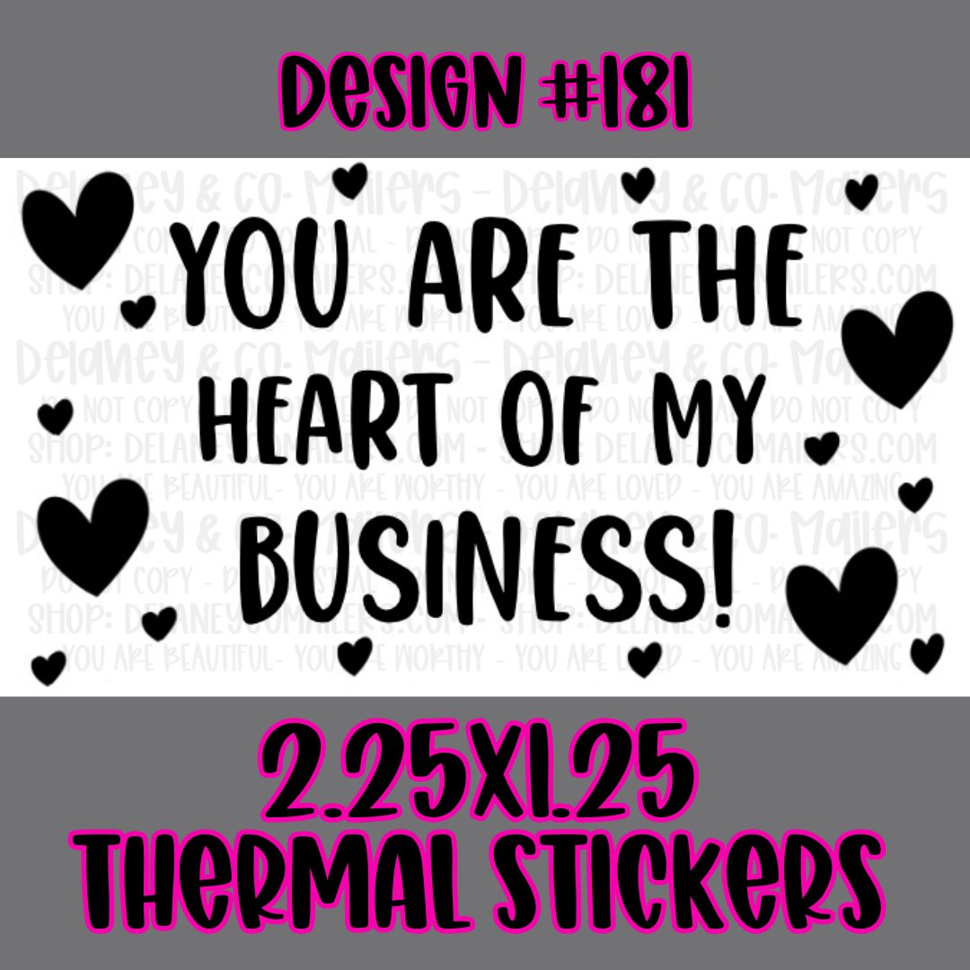 Miscellaneous - 2.25x1.25 Thermal Pkg. Stickers