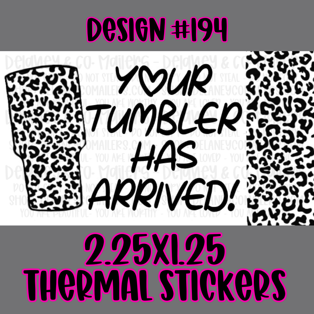 Miscellaneous - 2.25x1.25 Thermal Pkg. Stickers