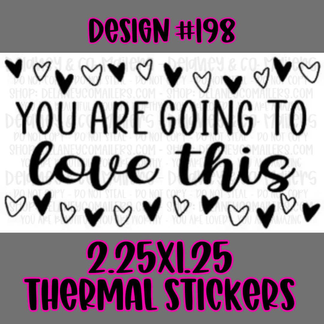 Miscellaneous - 2.25x1.25 Thermal Pkg. Stickers