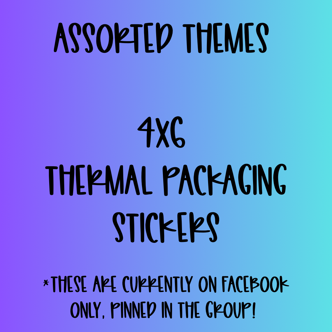 4x6 Thermal Pkg. Stickers