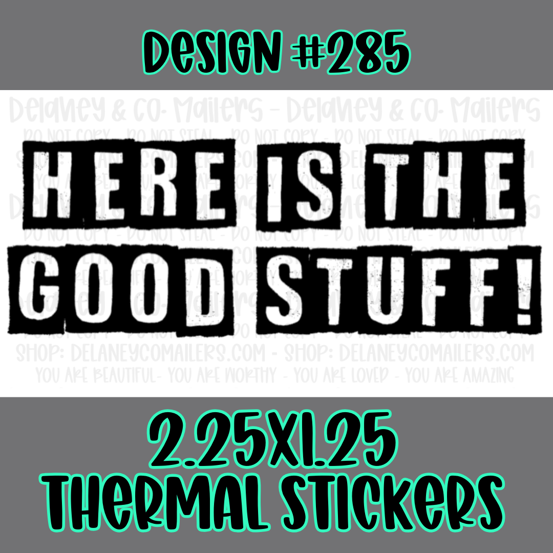 Miscellaneous - 2.25x1.25 Thermal Pkg. Stickers