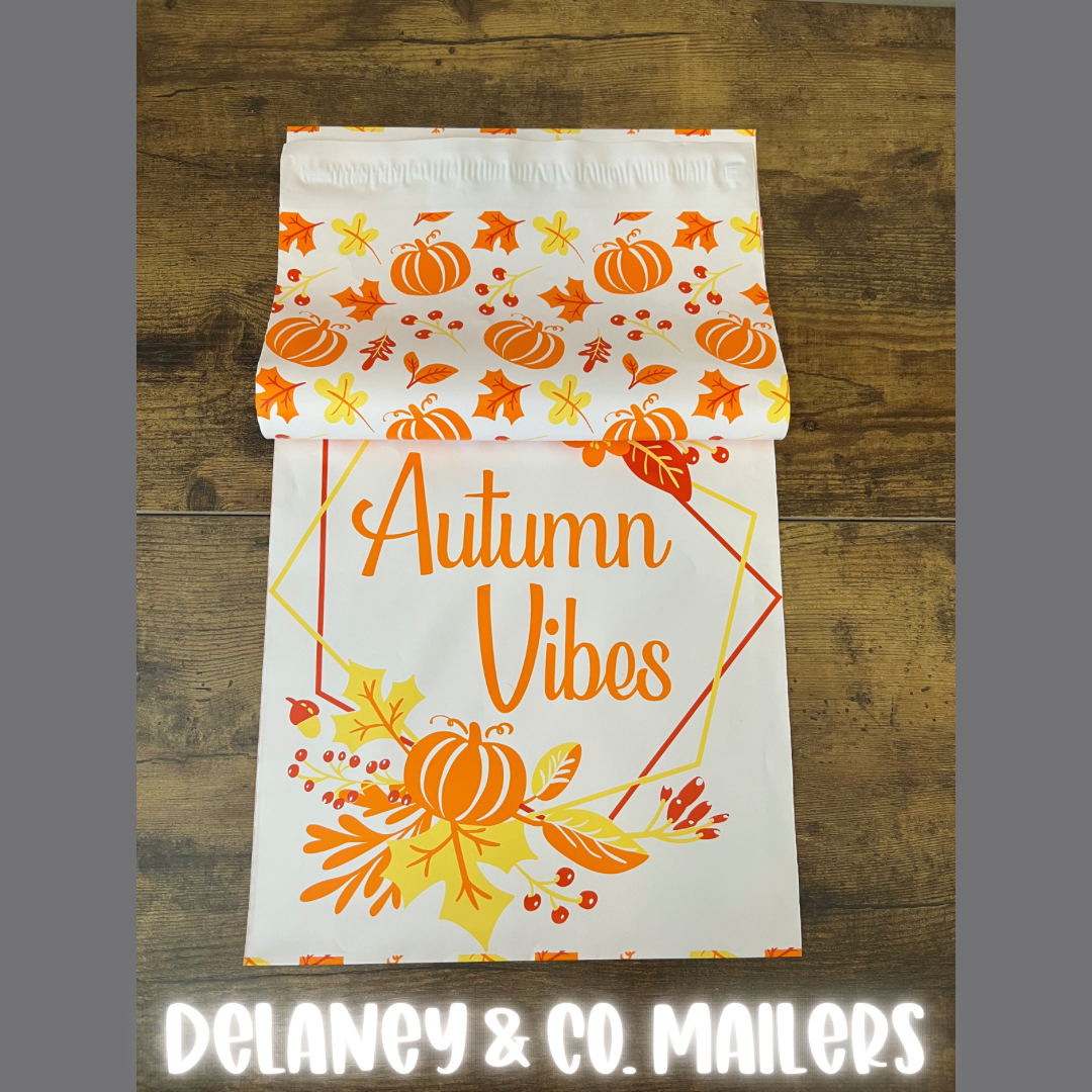 10x13 Autumn Vibes Polymailer [10]