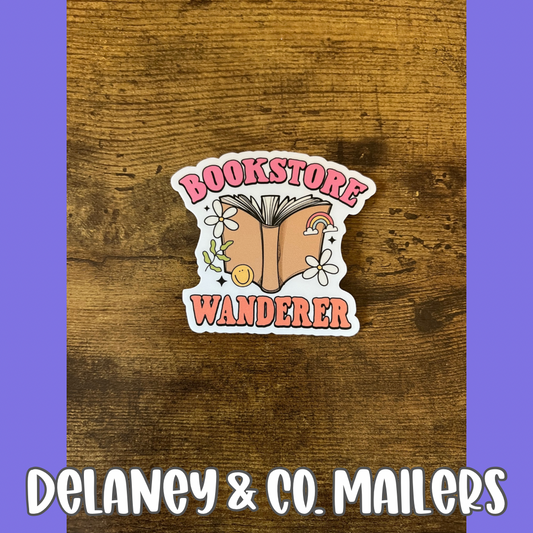 Bookstore Wanderer [Vinyl Sticker]