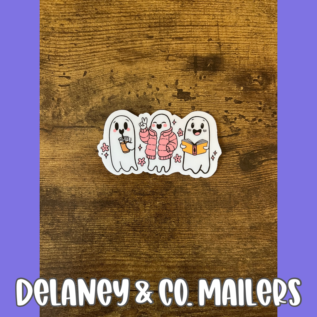 Ghostie Besties [Vinyl Sticker]