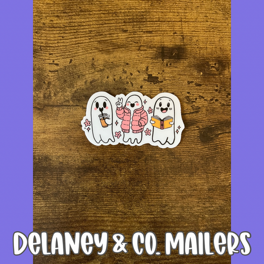 Ghostie Besties [Vinyl Sticker]