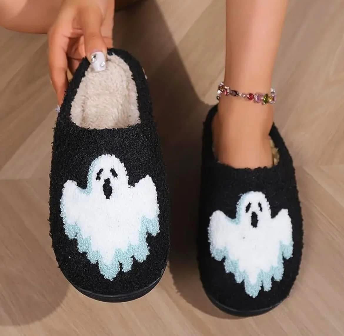 Spooky Ghoul Slippers