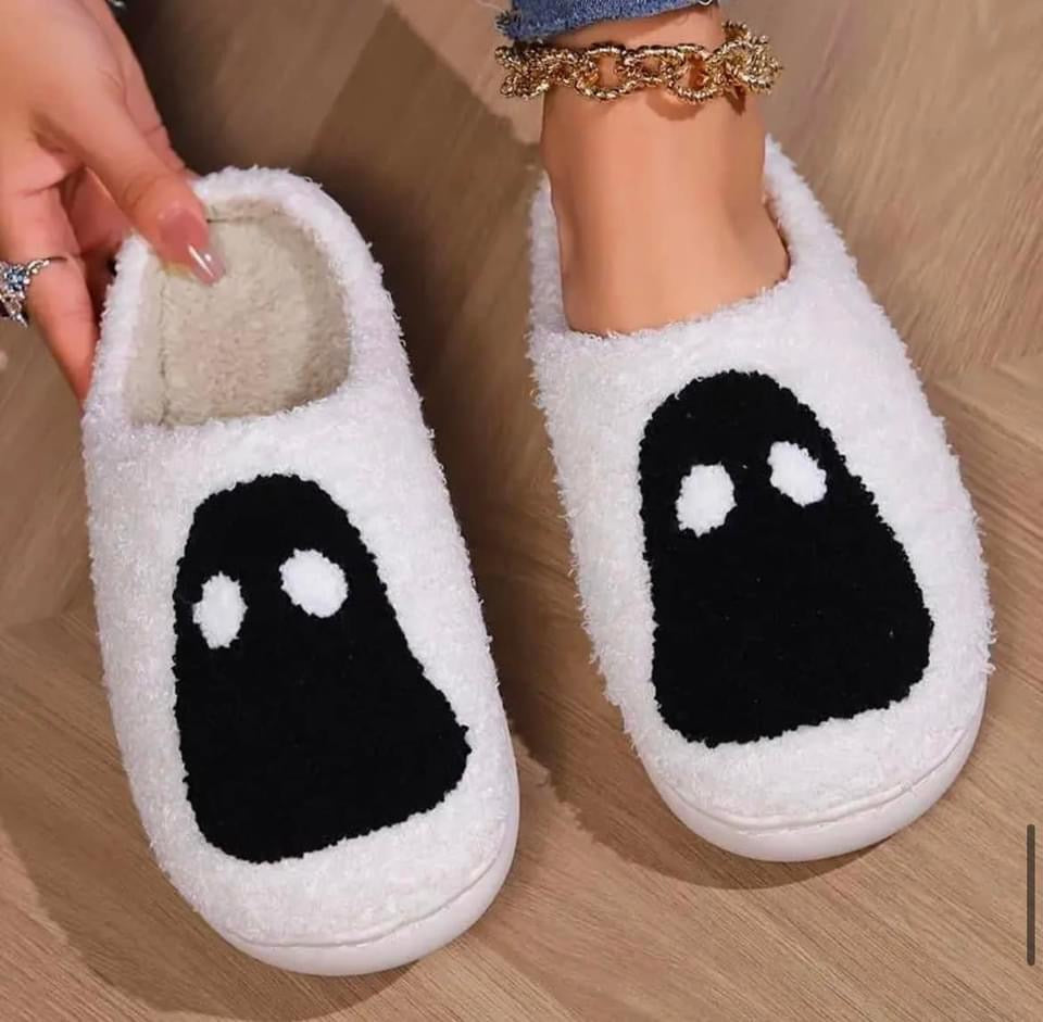 Spooky Ghoul Slippers