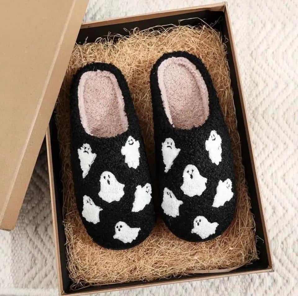 Spooky Ghoul Slippers