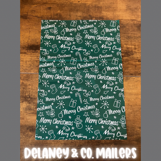 10x13 Merry Christmas Polymailer [10]