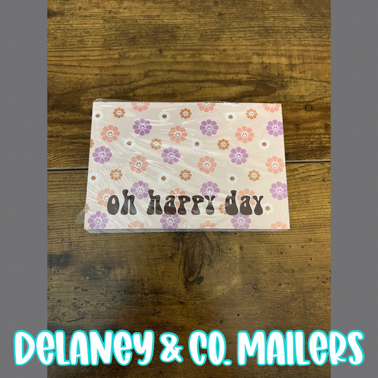 4x6 Thank You Cards - Oh Happy Day [50]