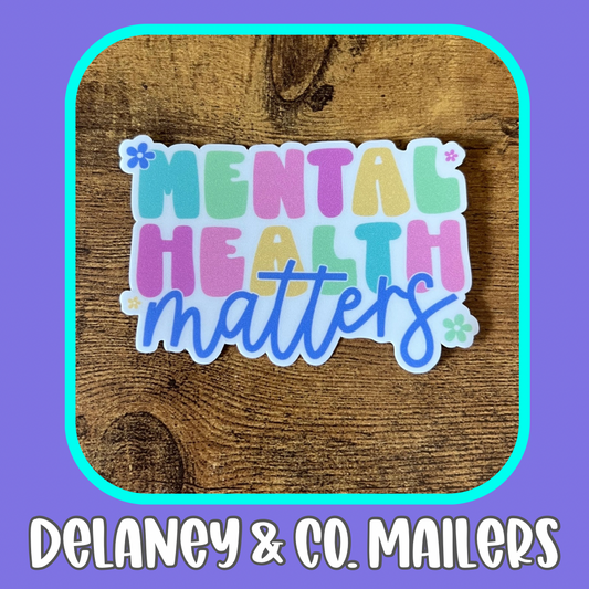 Mental Health Matters - Pastel [Vinyl Sticker]