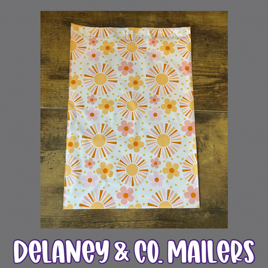 19x24 Floral Sun Polymailer