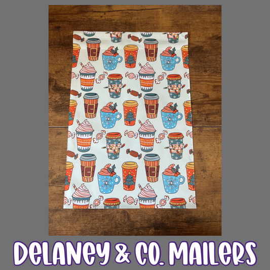 10x13 Holiday Coffee Polymailer [10]