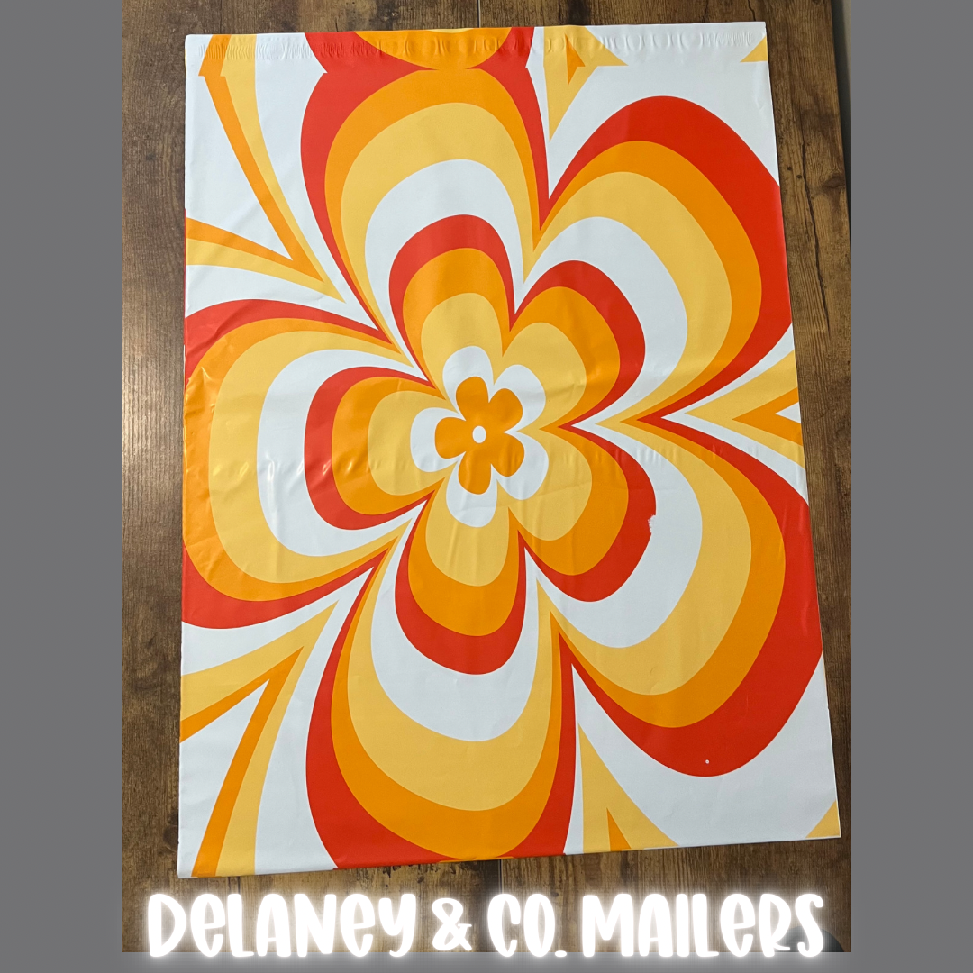 19x24 Flower Power Polymailer