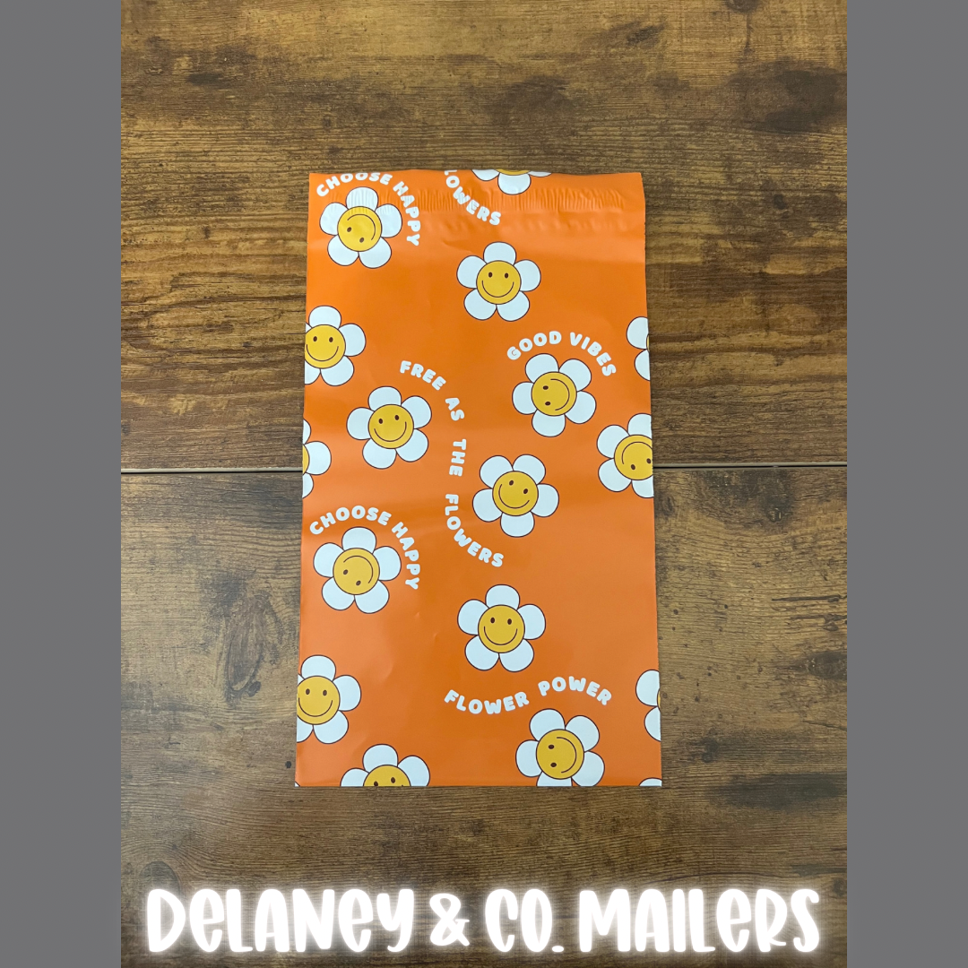 6x9 Choose Happy Polymailer [10]