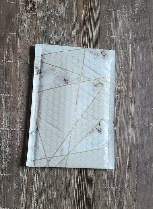 4.25x8 Marble Bubble Mailer