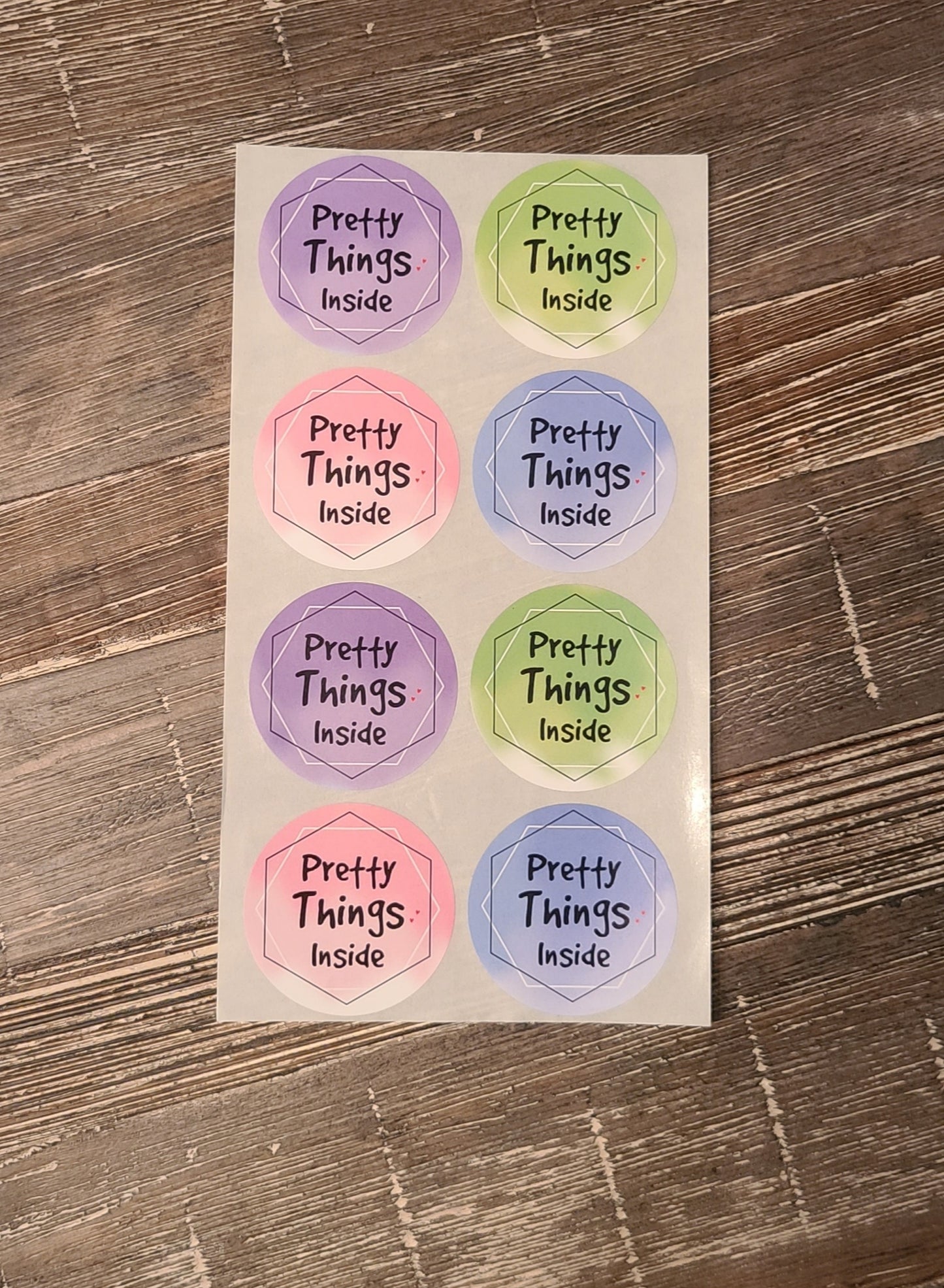 Pretty Things Inside Stickers [Various]