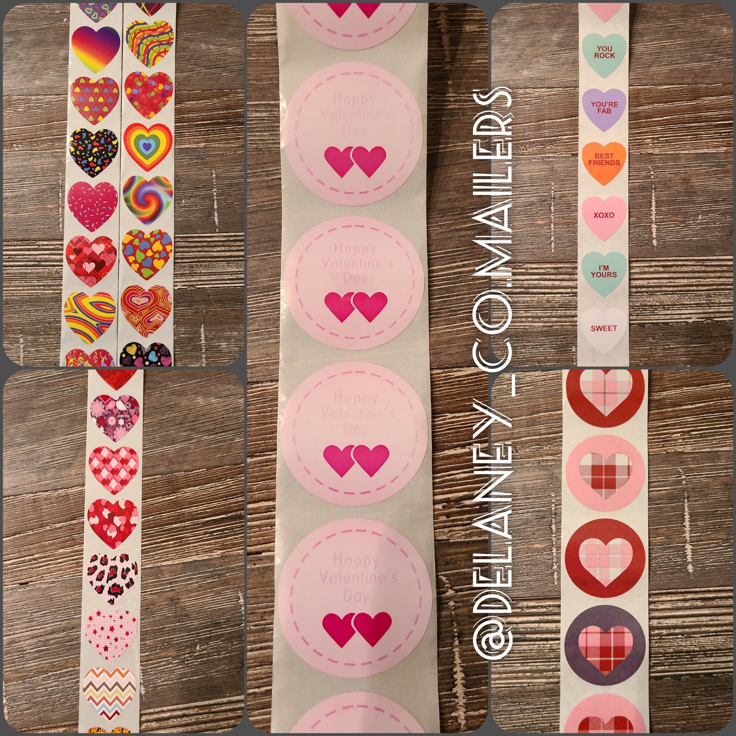 Valentines/Heart Stickers