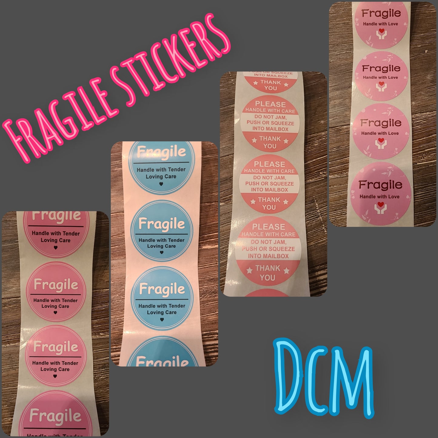 Fragile Stickers