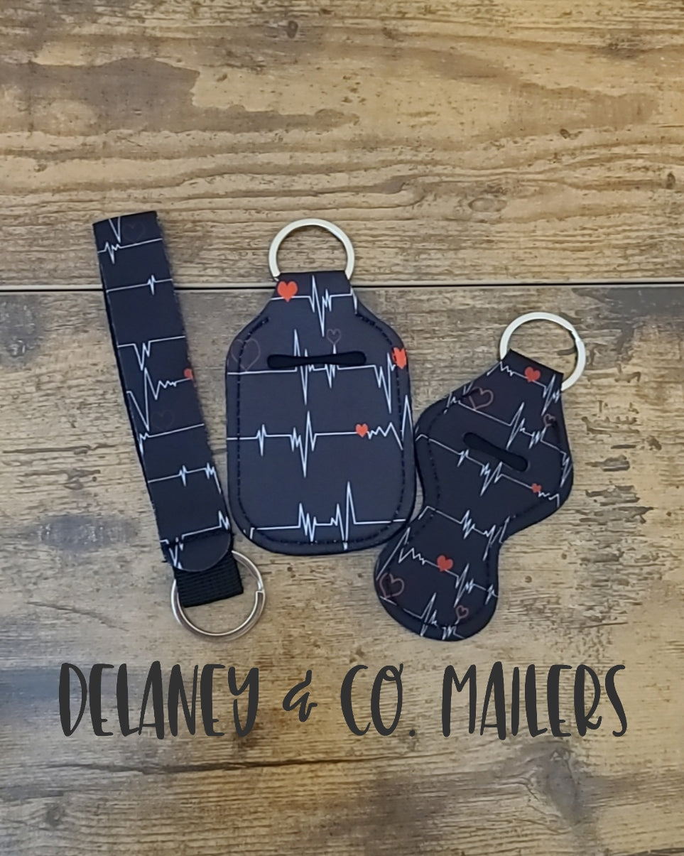 Neoprene Keychain Sets [3 Piece, Mystery]