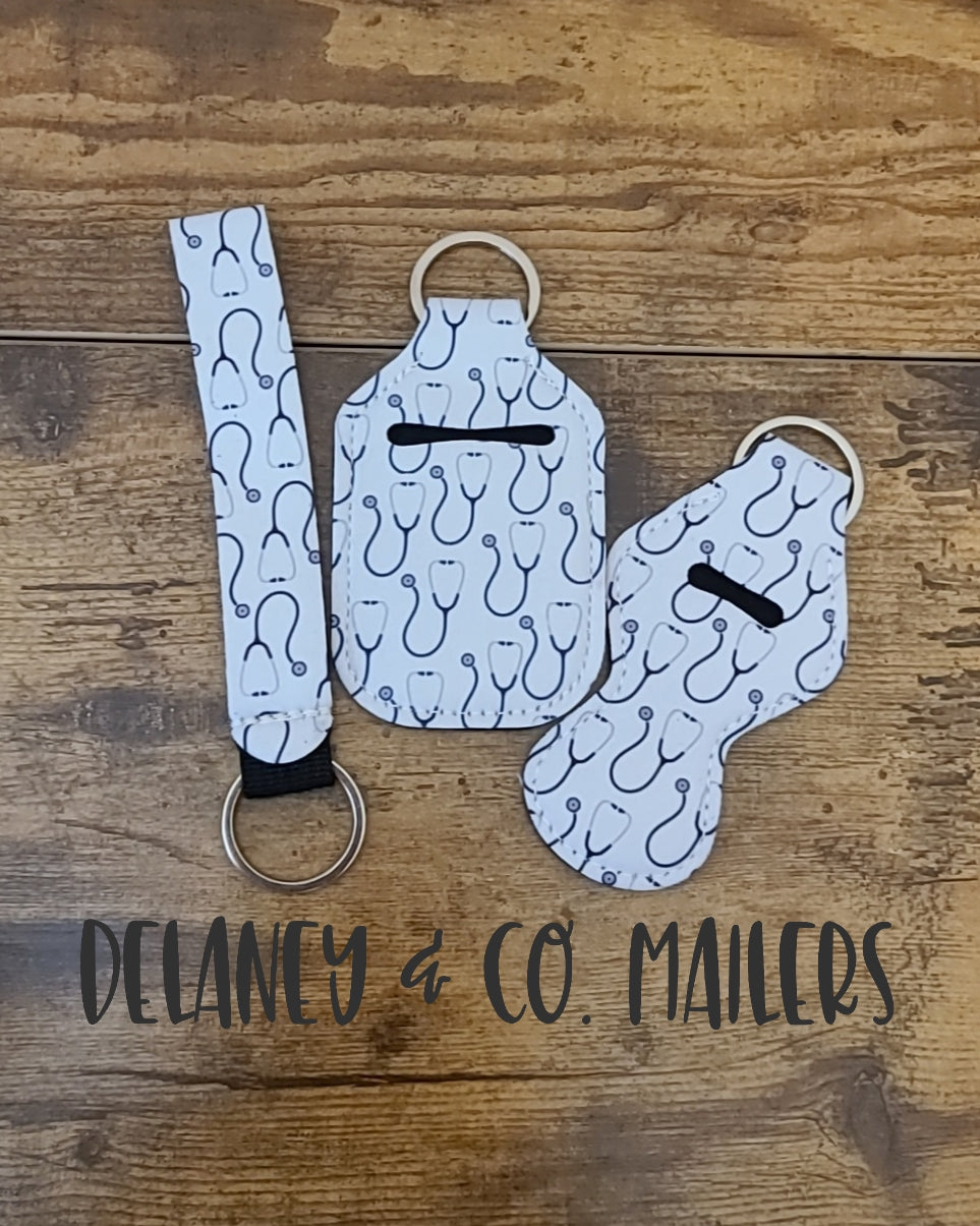 Neoprene Keychain Sets [3 Piece, Mystery]