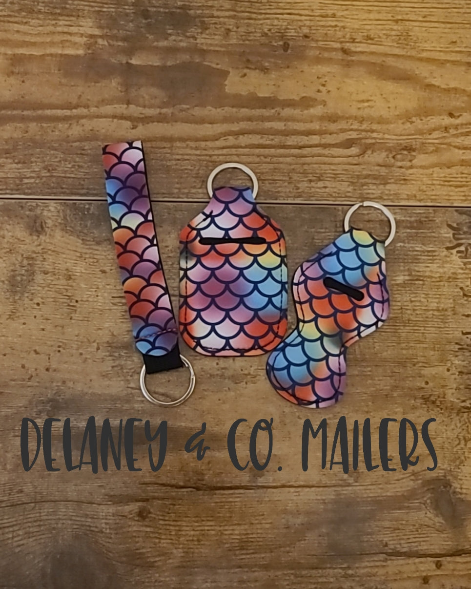 Neoprene Keychain Sets [3 Piece, Mystery]