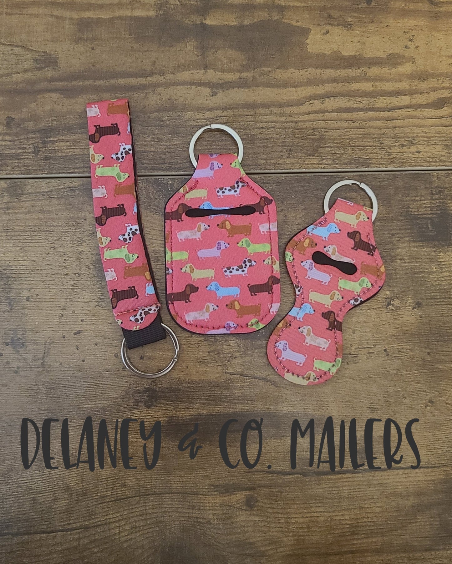 Neoprene Keychain Sets [3 Piece, Mystery]