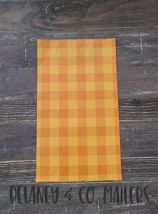 6x9 Fall Plaid Polymailer [10]